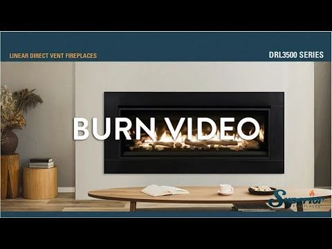 Superior DRL3535 35-Inch Electronic Ignition Direct Vent Gas Fireplace With Remote & Crushed Glass Media 8 Superior DRL3535 35-Inch Electronic Ignition Direct Vent Gas Fireplace With Remote & Crushed Glass Media - Image 6