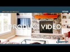 Superior DRT6345-PV 45-Inch Electronic Ignition Direct Vent Power Vent Gas Fireplace With Remote & Split Oak Logs 13 Superior DRT6345-PV 45-Inch Electronic Ignition Direct Vent Power Vent Gas Fireplace With Remote & Split Oak Logs -Lennox Fires Shop MDNSgIelsyk 124