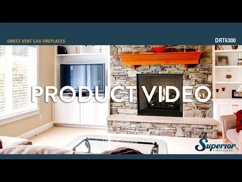 Superior DRT6345-PV 45-Inch Electronic Ignition Direct Vent Power Vent Gas Fireplace With Remote & Split Oak Logs 8 Superior DRT6345-PV 45-Inch Electronic Ignition Direct Vent Power Vent Gas Fireplace With Remote & Split Oak Logs - Image 6