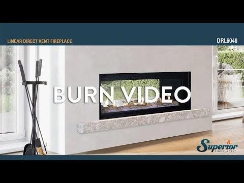 Superior 48-Inch Electronic Ignition Direct Vent Linear Gas Fireplace With Lights And Remote 7 Superior 48-Inch Electronic Ignition Direct Vent Linear Gas Fireplace With Lights And Remote - Image 5