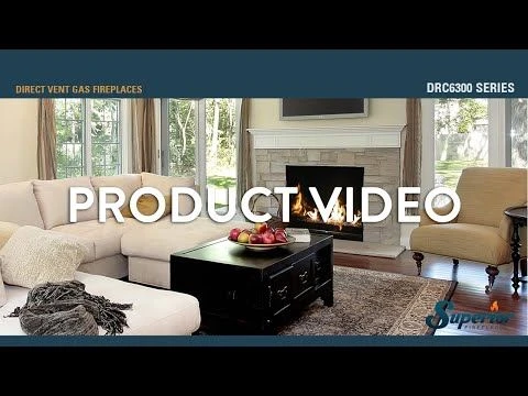 Superior DRC6345 45-Inch Electronic Ignition Direct Vent Gas Fireplace With Remote & Crushed Glass Media 8 Superior DRC6345 45-Inch Electronic Ignition Direct Vent Gas Fireplace With Remote & Crushed Glass Media - Image 6