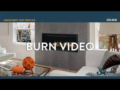 Superior 48-Inch Electronic Ignition See-Through Direct Vent Linear Gas Fireplace 8 Superior 48-Inch Electronic Ignition See-Through Direct Vent Linear Gas Fireplace - Image 6