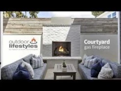 Outdoor Lifestyles Courtyard 42-Inch Outdoor Gas Fireplace 11 Outdoor Lifestyles Courtyard 42-Inch Outdoor Gas Fireplace -Lennox Fires Shop ZuM GaAgmgo 99