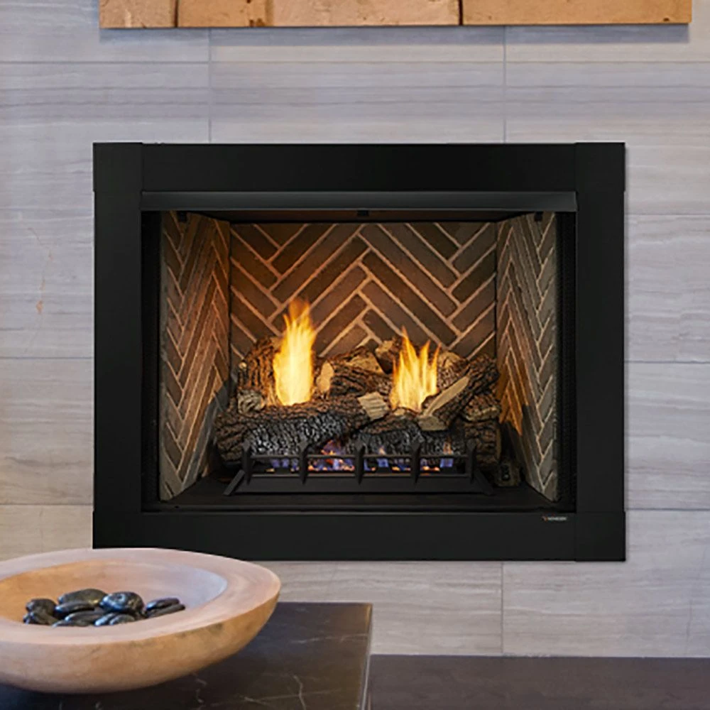 Monessen ACUF32-D Attribute 32-Inch Vent-Free Circulating Firebox With Gas Log Set 3 Monessen ACUF32-D Attribute 32-Inch Vent-Free Circulating Firebox With Gas Log Set