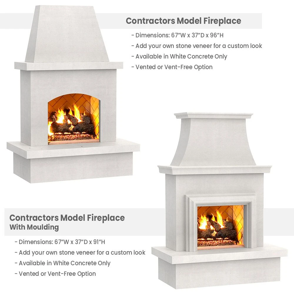 American Fyre Designs Contractor's Model Outdoor Gas Fireplace 4 American Fyre Designs Contractor's Model Outdoor Gas Fireplace - Image 2