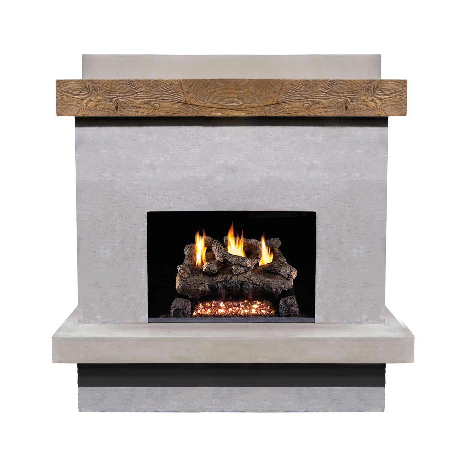 American Fyre Designs Brooklyn Smooth Outdoor Gas Fireplace 3 American Fyre Designs Brooklyn Smooth Outdoor Gas Fireplace