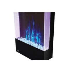 Napoleon NEFVC Allure Series Vertical Wall Mount/Built-In Electric Fireplace 15 Napoleon NEFVC Allure Series Vertical Wall Mount/Built-In Electric Fireplace -Lennox Fires Shop allure vertical details flame blue