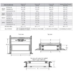 Monessen AVFL42-RB Artisan 42-Inch Vent-Free Gas Fireplace, Reduced BTU 9 Monessen AVFL42-RB Artisan 42-Inch Vent-Free Gas Fireplace, Reduced BTU -Lennox Fires Shop avfl42 bu config specs a 03 22