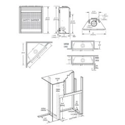 Napoleon B30NTRE-1 Ascent Series Electronic Ignition Direct Vent Gas Fireplace 14 Napoleon B30NTRE-1 Ascent Series Electronic Ignition Direct Vent Gas Fireplace -Lennox Fires Shop b30 dimensions 12 19