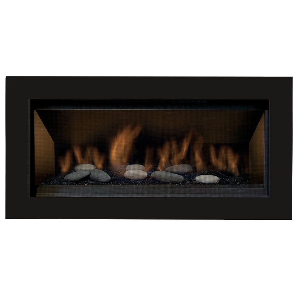 Sierra Flame BENNETT-45 45-Inch Bennett Direct Vent Built-In Linear Gas Fireplace With Fireglass And Rock Media 3 Sierra Flame BENNETT-45 45-Inch Bennett Direct Vent Built-In Linear Gas Fireplace With Fireglass And Rock Media