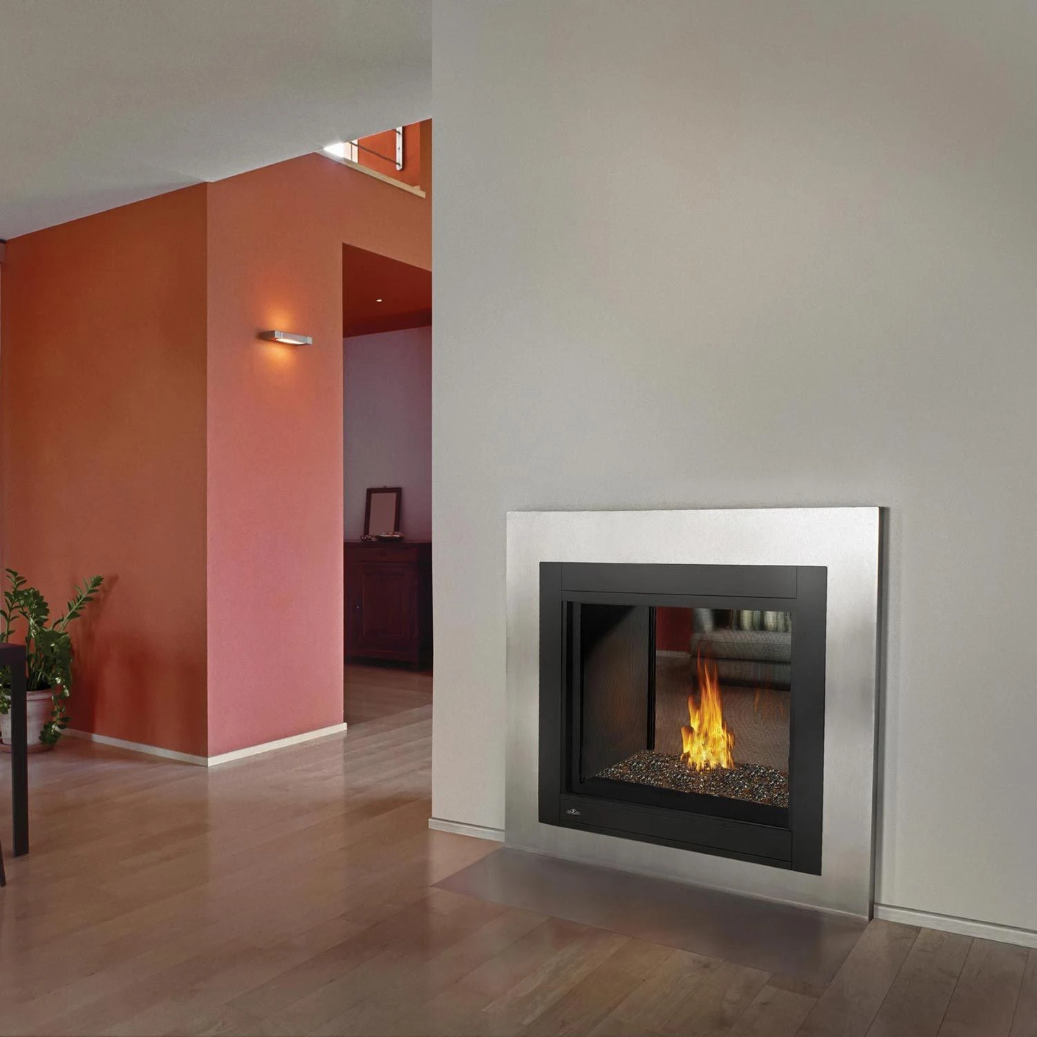 Napoleon BHD4ST Ascent Multi-View Series Electronic Ignition Double Sided Direct Vent Gas Fireplace 4 Napoleon BHD4ST Ascent Multi-View Series Electronic Ignition Double Sided Direct Vent Gas Fireplace - Image 2