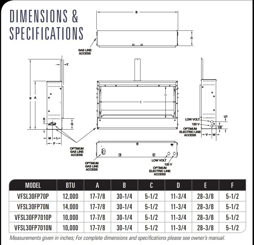 Empire White Mountain Hearth VFSL Boulevard SL Ventless Linear Fireplace With Intermittent Pilot Valve, 30-Inches 6 Empire White Mountain Hearth VFSL Boulevard SL Ventless Linear Fireplace With Intermittent Pilot Valve, 30-Inches - Image 4