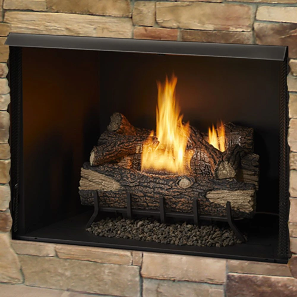 Monessen BUF36A Exacta 36-Inch Vent-Free Firebox With Gas Log Set 3 Monessen BUF36A Exacta 36-Inch Vent-Free Firebox With Gas Log Set