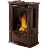 Napoleon Castlemore Direct Vent Cast Iron Gas Stove -Lennox Fires Shop castlemore brown