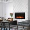 Remii CLASSIC-SLIM-30 Classic Extra Slim Smart Indoor Built-In Electric Fireplace With Black Steel Surround, 30-Inch 1 Remii CLASSIC-SLIM-30 Classic Extra Slim Smart Indoor Built-In Electric Fireplace With Black Steel Surround, 30-Inch -Lennox Fires Shop classic slim 30 a 07 22