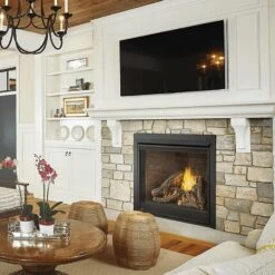 Napoleon DX42TRE Ascent Deep X Electronic Ignition Direct Vent Gas Fireplace With Blower, Remote And Log Set 14 Napoleon DX42TRE Ascent Deep X Electronic Ignition Direct Vent Gas Fireplace With Blower, Remote And Log Set -Lennox Fires Shop d42ntre ls c 01 22