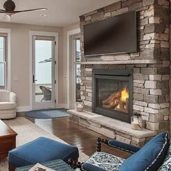 Napoleon DX42TRE Ascent Deep X Electronic Ignition Direct Vent Gas Fireplace With Blower, Remote And Log Set 15 Napoleon DX42TRE Ascent Deep X Electronic Ignition Direct Vent Gas Fireplace With Blower, Remote And Log Set -Lennox Fires Shop d42ntre ls d 01 22