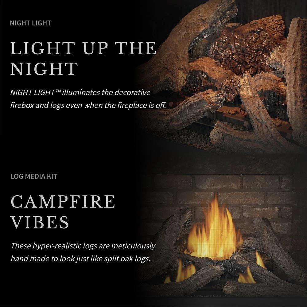 Napoleon DX42TRE Ascent Deep X Electronic Ignition Direct Vent Gas Fireplace With Blower, Remote And Log Set 10 Napoleon DX42TRE Ascent Deep X Electronic Ignition Direct Vent Gas Fireplace With Blower, Remote And Log Set - Image 8