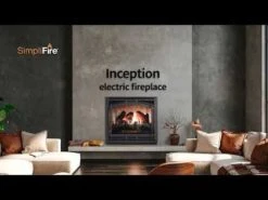 SimpliFire Inception 36-Inch Built-In Electric Fireplace -Lennox Fires Shop dQq A5PDLbI 11
