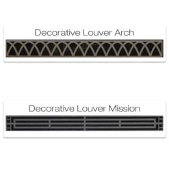 Empire White Mountain Hearth DVD36FP Tahoe Direct Vent Deluxe Fireplace, 36-Inches 13 Empire White Mountain Hearth DVD36FP Tahoe Direct Vent Deluxe Fireplace, 36-Inches -Lennox Fires Shop decorative louvers