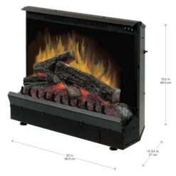 Dimplex DFI2309 Standard Fireplace Insert With Logs, 23-Inches 10 Dimplex DFI2309 Standard Fireplace Insert With Logs, 23-Inches -Lennox Fires Shop dfi2309 specs