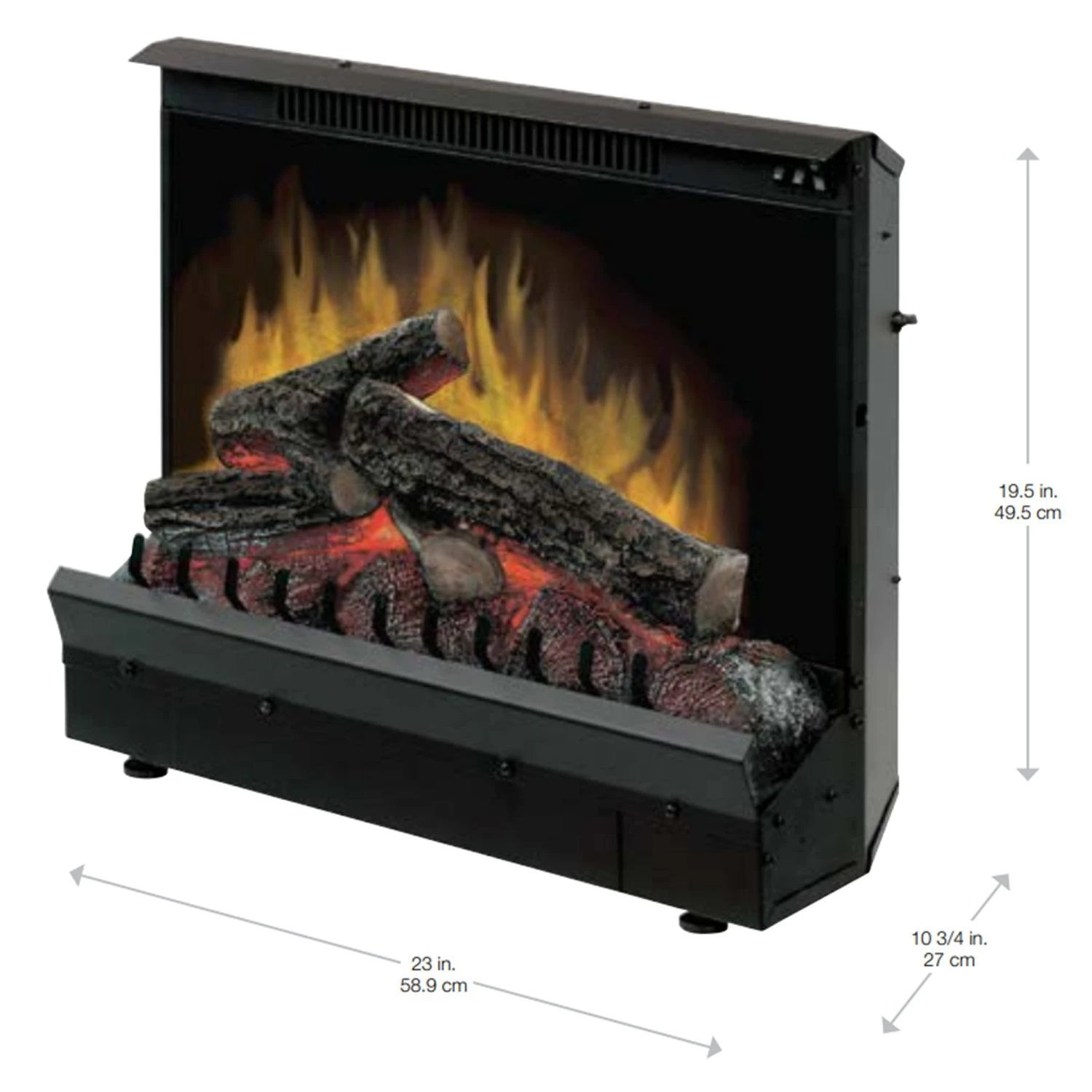 Dimplex DFI2309 Standard Fireplace Insert With Logs, 23-Inches 6 Dimplex DFI2309 Standard Fireplace Insert With Logs, 23-Inches - Image 4
