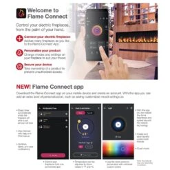 Dimplex Opti-Myst Linear Electric Fireplace, 86-Inch -Lennox Fires Shop dim 136809 f 05 23