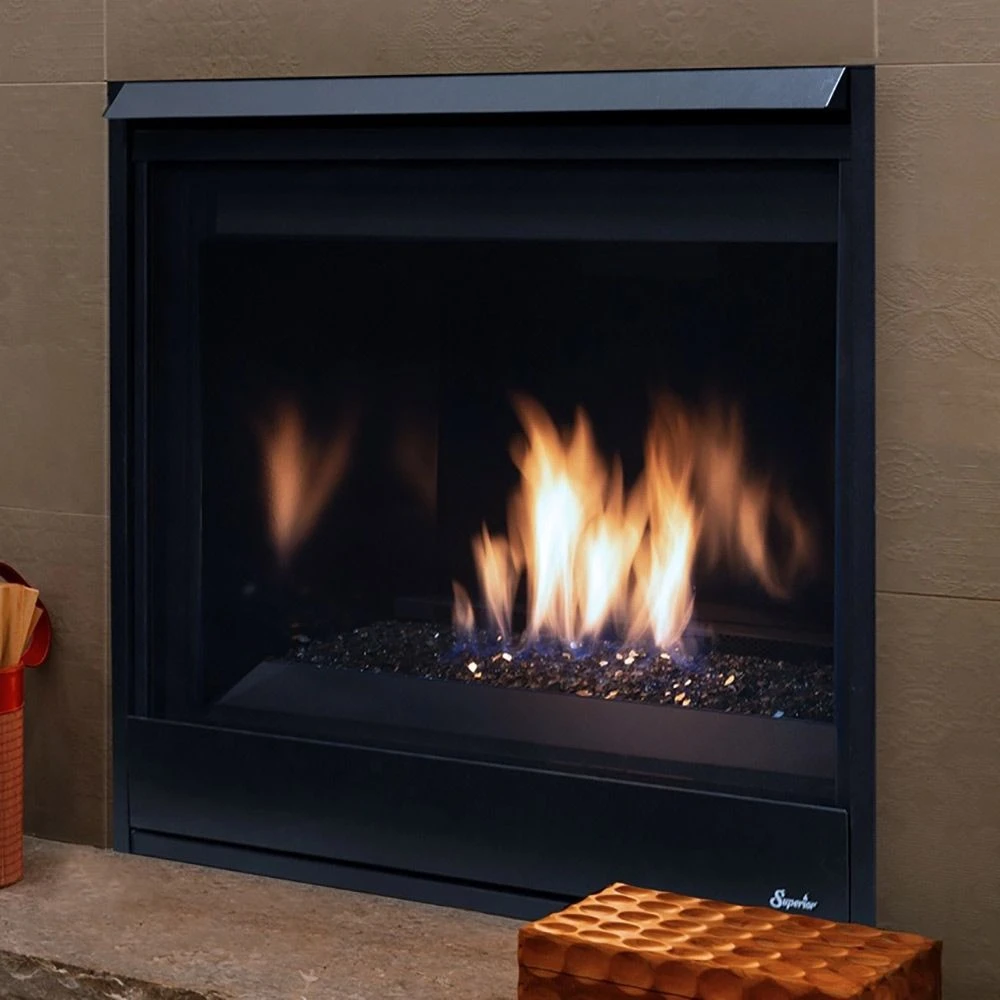 Superior DRC3035 35-Inch Electronic Ignition Direct Vent Gas Fireplace With Crushed Glass Media 5 Superior DRC3035 35-Inch Electronic Ignition Direct Vent Gas Fireplace With Crushed Glass Media - Image 3
