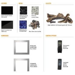 Superior DRC3045 45-Inch Electronic Ignition Direct Vent Gas Fireplace With Crushed Glass Media 13 Superior DRC3045 45-Inch Electronic Ignition Direct Vent Gas Fireplace With Crushed Glass Media -Lennox Fires Shop drc3000 e 08 22