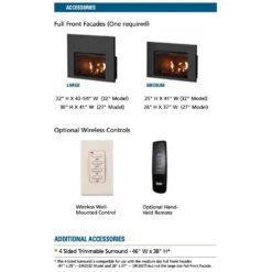 Superior DRI2027 27-Inch Electronic Ignition Direct Vent Gas Fireplace Insert With Aged Oak Logs 9 Superior DRI2027 27-Inch Electronic Ignition Direct Vent Gas Fireplace Insert With Aged Oak Logs -Lennox Fires Shop dri2000 access a 08 20 1