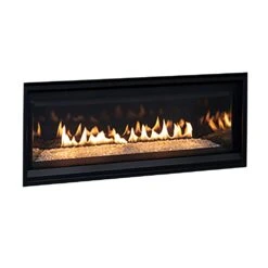 Superior DRL3545 45-Inch Electronic Ignition Direct Vent Gas Fireplace With Remote & Crushed Glass Media