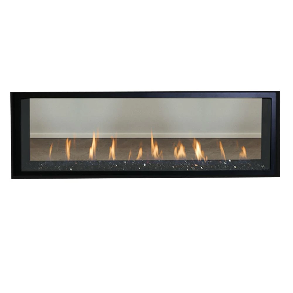 Superior DRL4084-ST 84-Inch Electronic Ignition Direct Vent See-Through Gas Fireplace With Crushed Glass Media 3 Superior DRL4084-ST 84-Inch Electronic Ignition Direct Vent See-Through Gas Fireplace With Crushed Glass Media