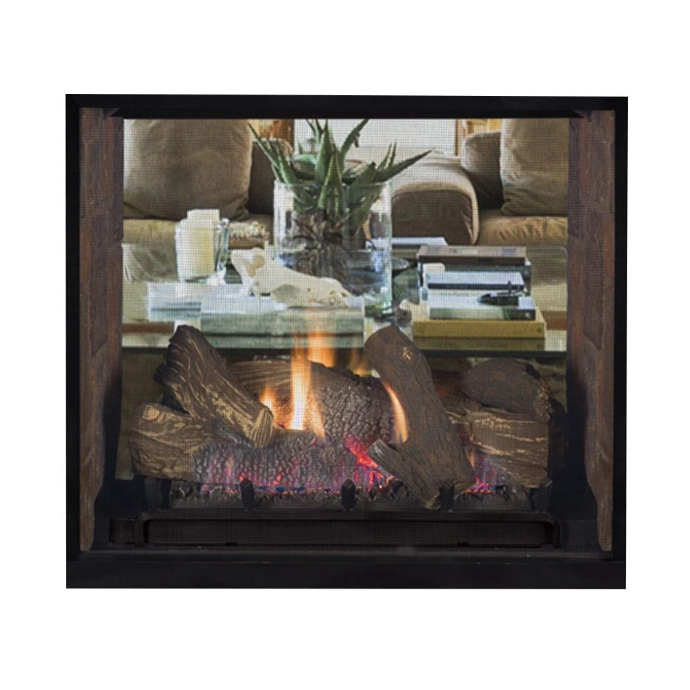 Superior DRT63ST-B 40-Inch Electronic Ignition Direct Vent See-Through Gas Fireplace With Remote & Oak Logs 3 Superior DRT63ST-B 40-Inch Electronic Ignition Direct Vent See-Through Gas Fireplace With Remote & Oak Logs