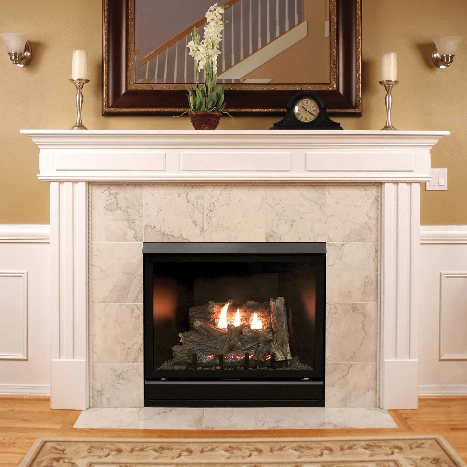 Empire White Mountain Hearth DVCD42FP Tahoe Clean-Face Direct Vent Deluxe Gas Fireplace, 42-Inches 4 Empire White Mountain Hearth DVCD42FP Tahoe Clean-Face Direct Vent Deluxe Gas Fireplace, 42-Inches - Image 2