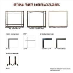 Empire White Mountain Hearth DVCT40CSP-OUT Rushmore Clean-Face Direct Vent Double Sided Indoor/Outdoor Fireplace With Log Set, 40-Inches 8 Empire White Mountain Hearth DVCT40CSP-OUT Rushmore Clean-Face Direct Vent Double Sided Indoor/Outdoor Fireplace With Log Set, 40-Inches -Lennox Fires Shop dvct40csp config accessories b 08 20