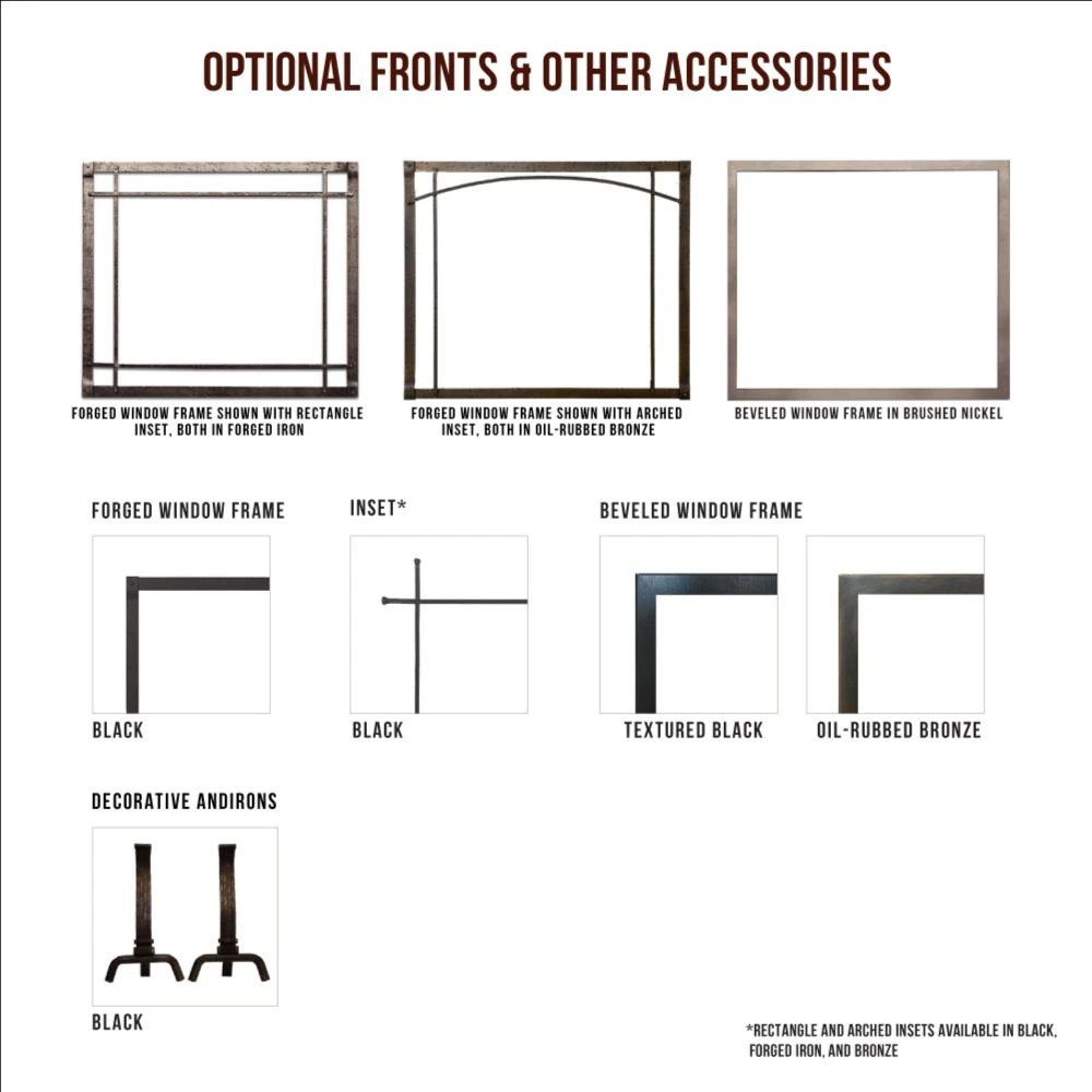 Empire White Mountain Hearth DVCT40CSP-OUT Rushmore Clean-Face Direct Vent Double Sided Indoor/Outdoor Fireplace With Log Set, 40-Inches 5 Empire White Mountain Hearth DVCT40CSP-OUT Rushmore Clean-Face Direct Vent Double Sided Indoor/Outdoor Fireplace With Log Set, 40-Inches - Image 3
