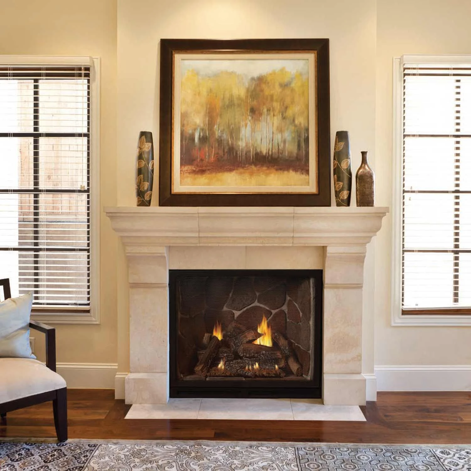 Empire White Mountain Hearth DVCX36FP Tahoe Clean-Face Direct Vent Luxury Gas Fireplace, 36-Inches 4 Empire White Mountain Hearth DVCX36FP Tahoe Clean-Face Direct Vent Luxury Gas Fireplace, 36-Inches - Image 2