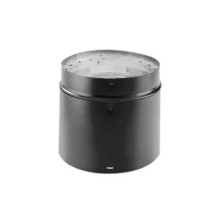 DuraVent 6DVL-ADJ DVL 6-inch Diameter Double-Wall Adjustable Black Pipe