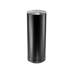 DuraVent 8DVL-x DVL 8-inch Diameter Double-Wall Black Pipe