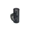 DuraVent DVL-T DVL Double-Wall Black Tee With Clean-Out Cap 1 DuraVent DVL-T DVL Double-Wall Black Tee With Clean-Out Cap -Lennox Fires Shop dvl t