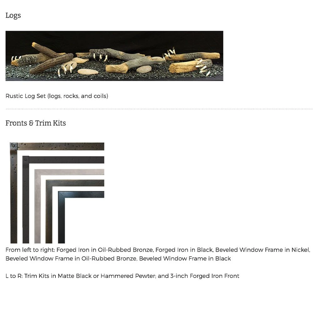 Empire White Mountain Hearth DVLL48SP-OUT Boulevard Direct Vent Double Sided Indoor/Outdoor Linear Fireplace, 48-Inches 6 Empire White Mountain Hearth DVLL48SP-OUT Boulevard Direct Vent Double Sided Indoor/Outdoor Linear Fireplace, 48-Inches - Image 4