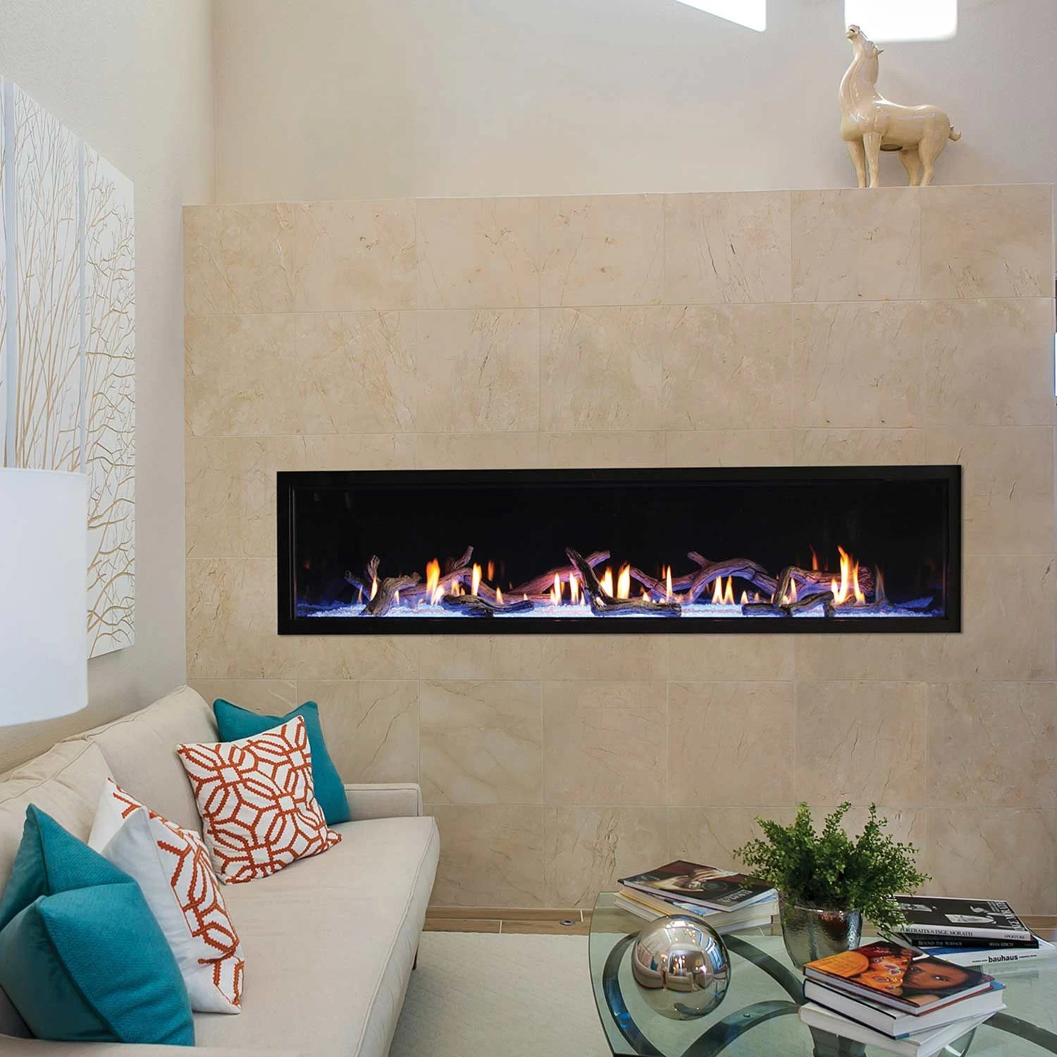 Empire White Mountain Hearth DVLL72 Boulevard Direct Vent Linear Fireplace, 72-Inches 4 Empire White Mountain Hearth DVLL72 Boulevard Direct Vent Linear Fireplace, 72-Inches - Image 2