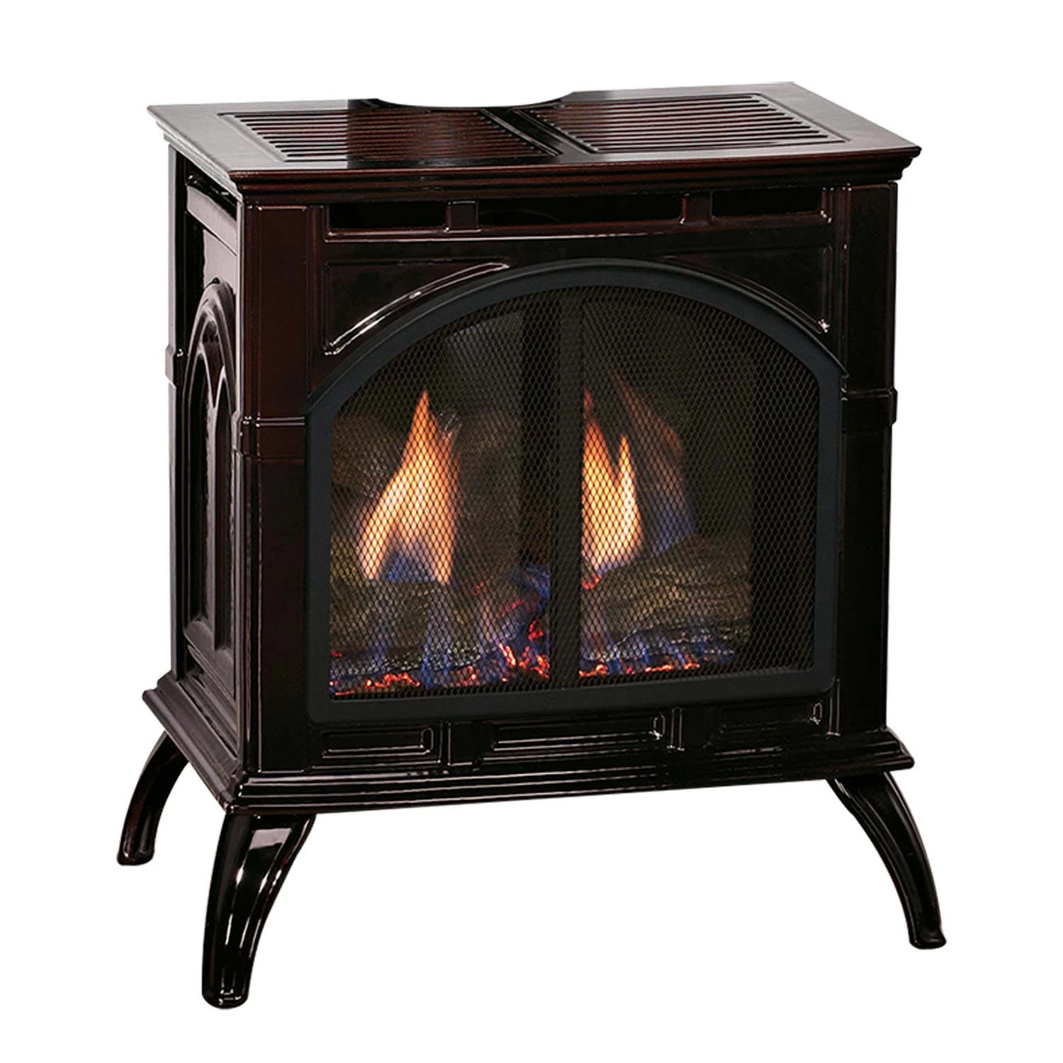 Empire White Mountain Hearth DVP20CC Direct-Vent Cast Iron Stove With Slope Glaze Burner, 20-Inches 3 Empire White Mountain Hearth DVP20CC Direct-Vent Cast Iron Stove With Slope Glaze Burner, 20-Inches