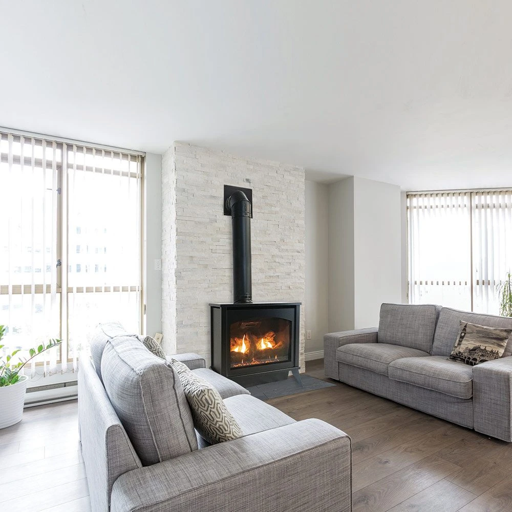 Empire White Mountain Hearth DVP30MS Direct Vent 30-Inch Steel Stove With Log Set 5 Empire White Mountain Hearth DVP30MS Direct Vent 30-Inch Steel Stove With Log Set - Image 3