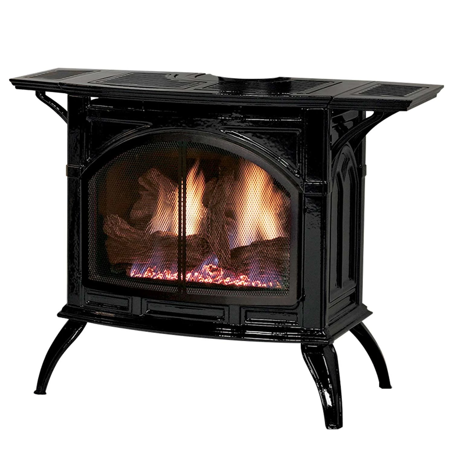 Empire White Mountain Hearth DVP30CC Direct-Vent Cast Iron Stove With Slope Glaze Burner, 30-Inches 3 Empire White Mountain Hearth DVP30CC Direct-Vent Cast Iron Stove With Slope Glaze Burner, 30-Inches