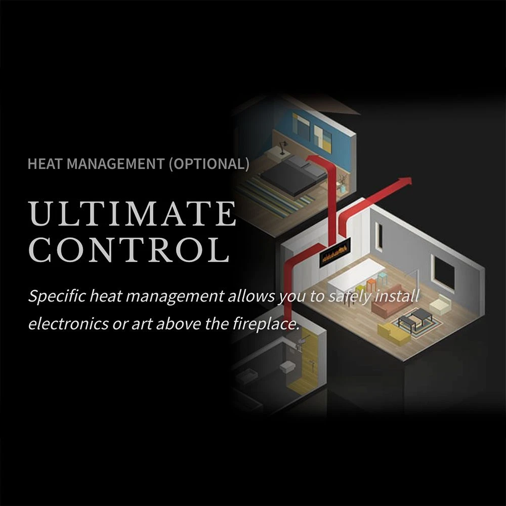 Napoleon E42xTE Elevation Series Electronic Ignition 42-Inch Direct Vent Gas Fireplace 12 Napoleon E42xTE Elevation Series Electronic Ignition 42-Inch Direct Vent Gas Fireplace - Image 10