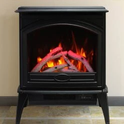 Sierra Flame By Amantii Freestand 50-Inch Cast Iron Electric Fireplace -Lennox Fires Shop e50 ls a 04 20