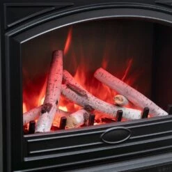 Sierra Flame By Amantii E70-NA Freestand Series Cast Iron 70-Inch Electric Fireplace With Logs 11 Sierra Flame By Amantii E70-NA Freestand Series Cast Iron 70-Inch Electric Fireplace With Logs -Lennox Fires Shop e70 na d 07 23