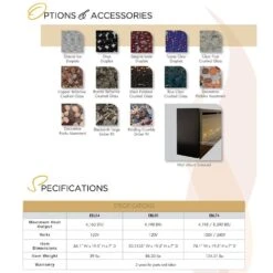 Empire White Mountain Hearth EBL74 Nexfire 74-Inch Linear Electric Fireplace With LED Lights, Remote And Crushed Glass 8 Empire White Mountain Hearth EBL74 Nexfire 74-Inch Linear Electric Fireplace With LED Lights, Remote And Crushed Glass -Lennox Fires Shop ebl34 config feat a 10 21 1