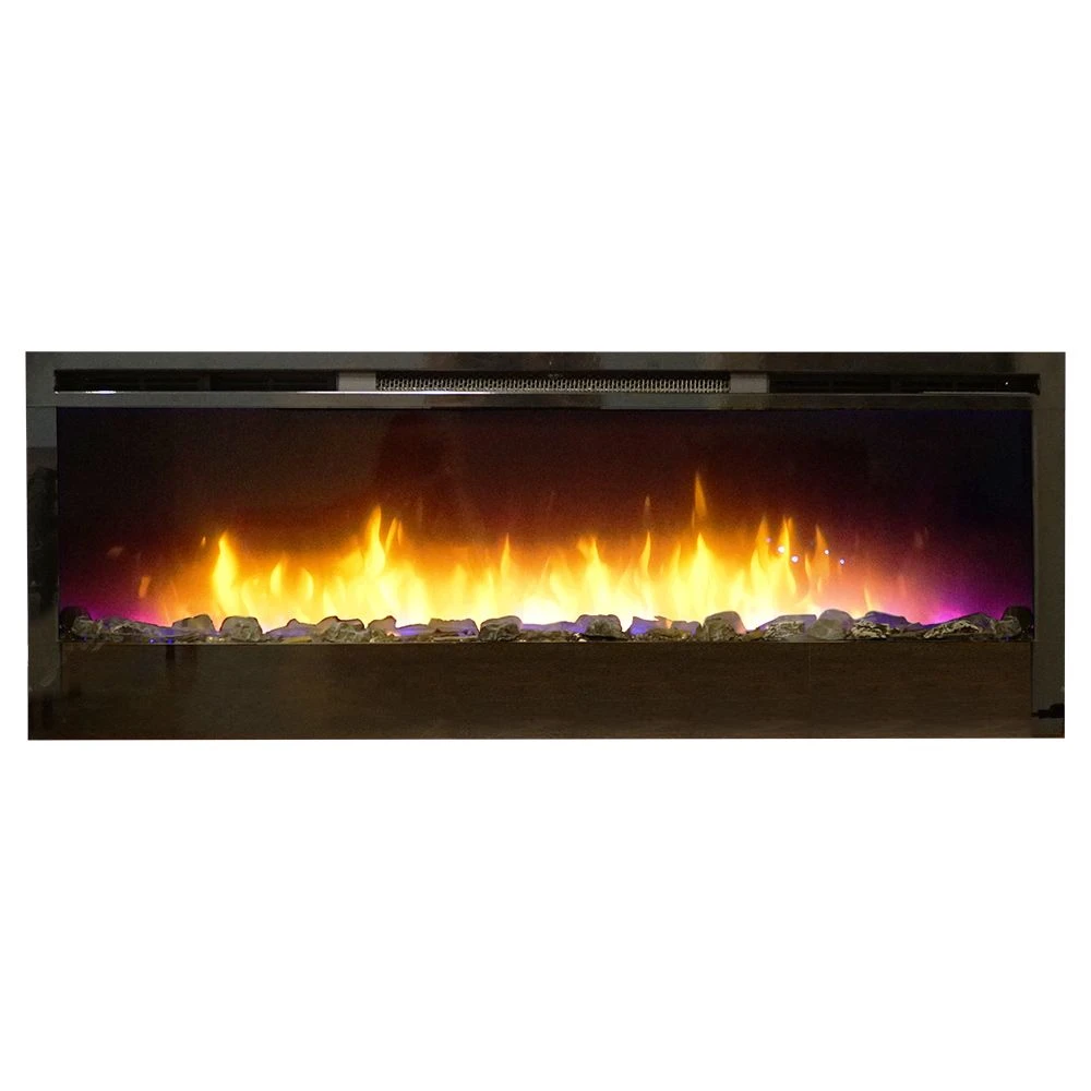 Empire White Mountain Hearth EBL50 Nexfire 50-Inch Linear Electric Fireplace With LED Lights, Remote And Crushed Glass 3 Empire White Mountain Hearth EBL50 Nexfire 50-Inch Linear Electric Fireplace With LED Lights, Remote And Crushed Glass